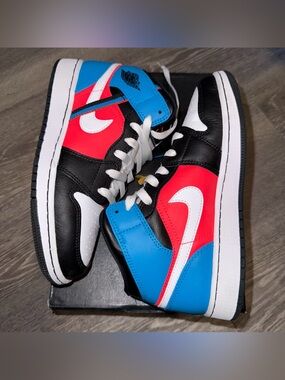 Nike Air Jordan 1 Mid Game Time GS 4.5Y